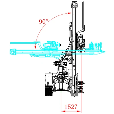 BHD-360 drill rig 6