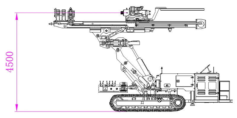 BHD-360 drill rig 1