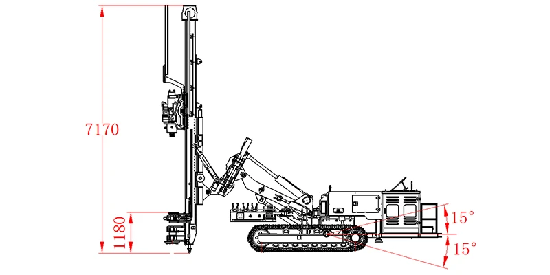 BHD-360 drill rig 3