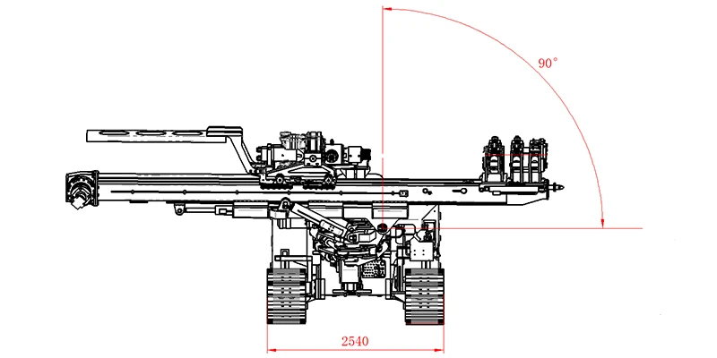 BHD-360 drill rig 5