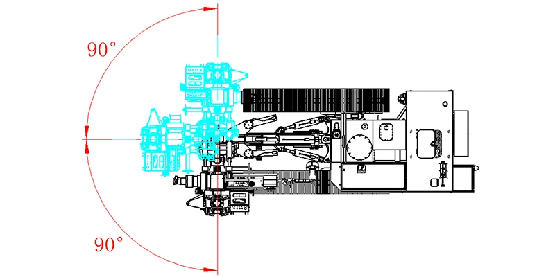 BHD-360 drill rig 8